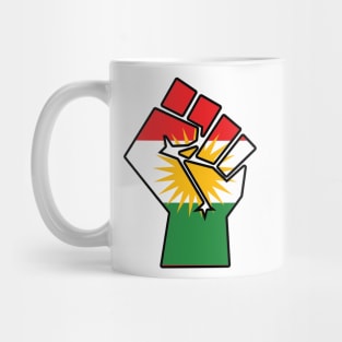 Kurdish Fist of Resistance Mug